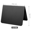 12 Pack 4"x3"Mini Chalkboard Signs for Chalk Sign, Easy to