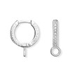 Thomas Sabo Ladies Silver Hoop Earrings - H2010-051-14 (1 piece)
