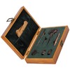 Vintage Embroidery Scissors Set Wooden Stainless Steel Sewing Box Scissors