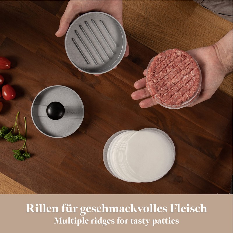 GOURMEO Burger Press