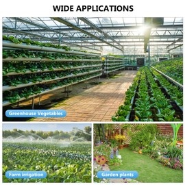 Fertilizer Injector for Drip Irrigation 3/4 Inch Venturi Garden Irrigation Device Kit, Fertilizer Injector Water Tube Kits
