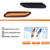 ADIIL Smoked Lens Amber Sequential Front LED Fender Side Marker