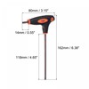sourcing map T25 Anti Tamper Proof Torx Key T-Handle Dual