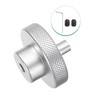 sourcing map Aluminum Alloy Handwheel 50mm OD 6mm Bore Lathe