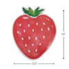 Fun Express Strawberry-Shaped Paper Placemats - 20 Pieces