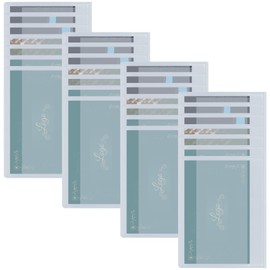 DEEZOMO 6 Card Slots Transparent Wallet Insert For Credit Card Set of 4, Men and Women Credit Card Insert for Work and Travel Waterproof and Portable