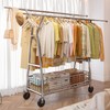 Raybee Heavy Duty Clothes Rack, 630LBS Clothing Rack with Sturdy