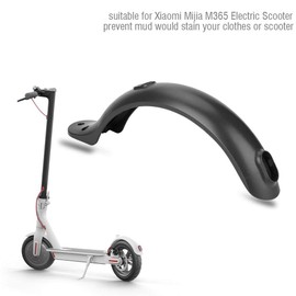 Mud Guard,Guardabarros M365,Guardabarros Trasero al Aire Libre Accesorios de Pieza de Repuesto de Guardabarros Trasero para Mijia M365 Scooter Eléctrico Patinetes(Negro y