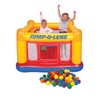 Intex Inflatable Jump-O-Lene Indoor Outdoor Bounce House Toddler Ball Bit