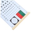 KOMBIUDA Vision Test Chart Kit Eye Exam Tool for School