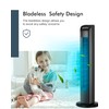 Uthfy Oscillating Tower Fan with Remote, Electric Standing Tower Fan