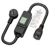 Right Angle Outdoor Waterproof 5-15P to 5-15R Extension Switch Cord