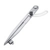 Akozon Leather Compass 200 mm Wing Leather Divider Rotating Tool