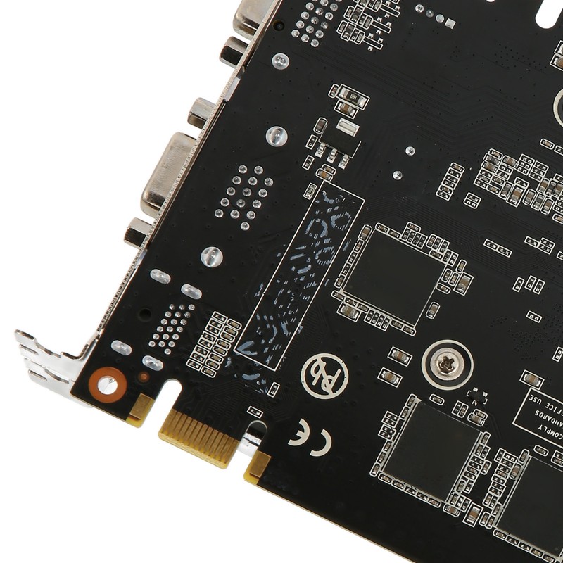 Gaming Graphics Card 1GB 128Bit GDDR5 PCI Express 2.0 3200MHZ