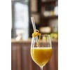 HALM Reusable Drinking Straws, Pack of 6 Straight 20 cm