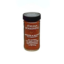 Morton & Bassett Italian Seasoning, 1.5 oz – Non-GMO, Salt-Free, Aromatic Blend for Pasta, Pizza & Mediterranean Dishes