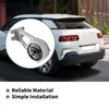 Ollanoos 9675078380 Car Exhaust Pipe Rubber Fixing Bracket, Replacement for