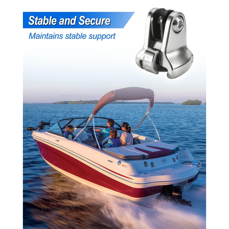 Top Hinge Clip Fit for Tracker Tahoe Boat Bimini Top
