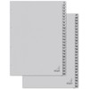 Kangaro Card Index A4 Numbers 1-52. 180gsm Recycled Grey FSC