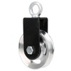 Fitness Equipment Bracket Stainless Steel Pulley Mute Hanging Wheel DIY