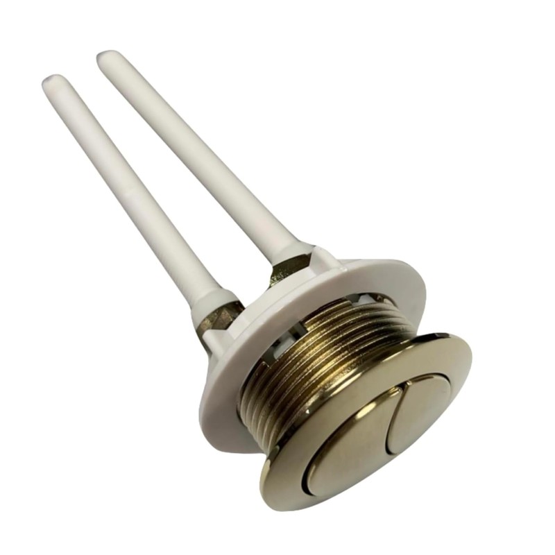 Housler® Brushed Brass Universal Toilet Dual Flush Button Fit 38mm