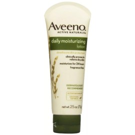 AVEENO Daily Moisturizing Lotion Skin Protectant Soothing Oatmeal 2.5 Oz 2 Pack