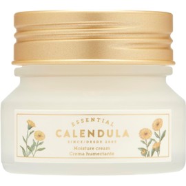 The Face Shop Crema Calendula - Hidratante Coreana de Caléndula Essential Moisture Hidratación Intensiva para Piel Seca Calma, Reafirma y Refuerza la Barrera Cutánea K-Beauty