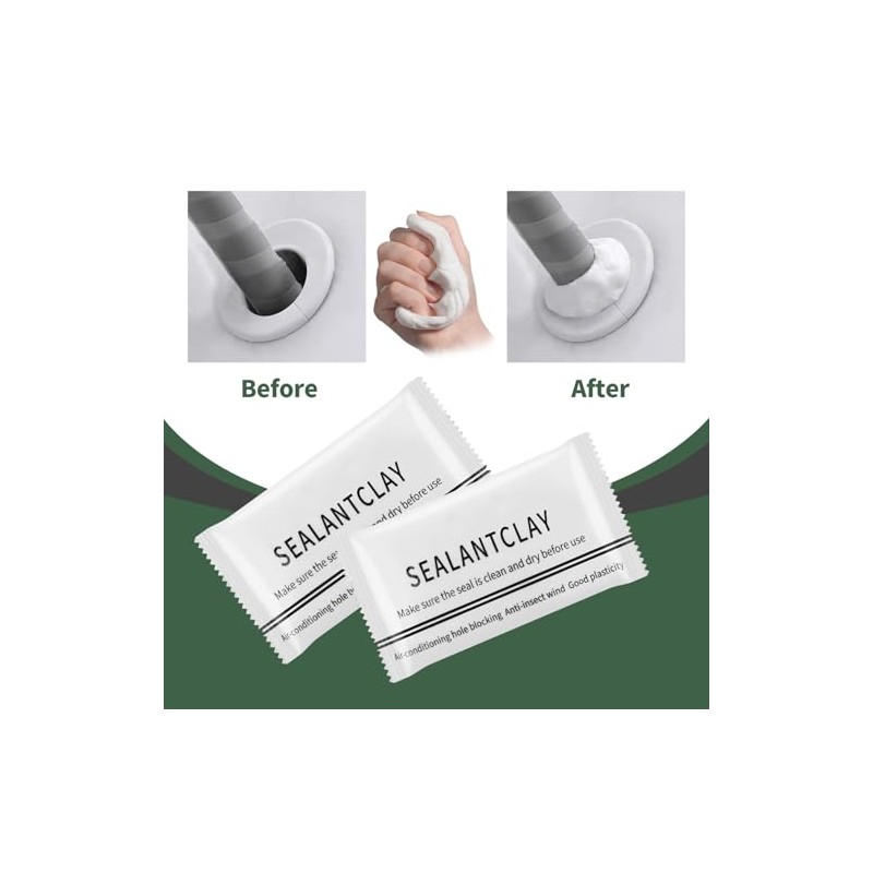 Waterproof Duct Seal Repair Putty - 8 Pack of Flexible