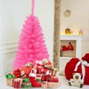 SlickBlue 36 Inch Unlit Artificial Mini Christmas Tree with Plastic