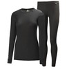 Helly Hansen Women's HH Comfort Dry 2 Pack-Black, Large