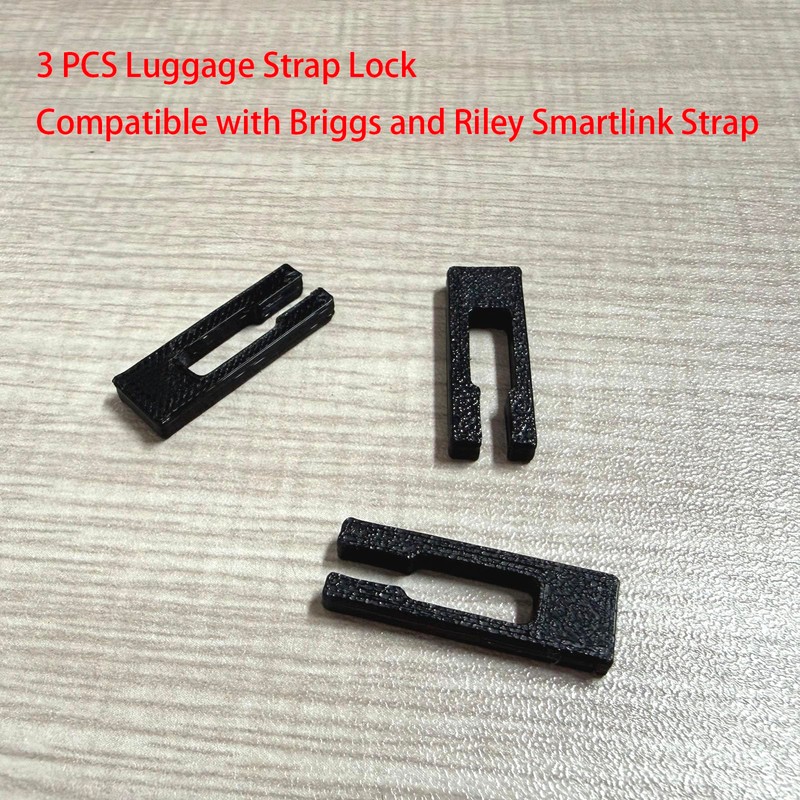 SPANSEE 3 PCS Luggage Strap Lock Compatible with Briggs and
