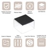 sourcing map Chair Leg Floor Protectors, 8Pcs Square PVC &