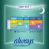 Always Pure Cotton, Feminine Pads for Women, Size 4 Overnight