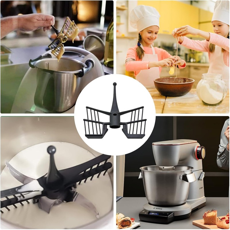 YSTrillion Butterfly Whisk for Thermomix TM5 TM6 TM31,Black Butterfly Mixing