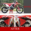 CRF450L Radiator Braces Compatible with CRF 450L CRF450RL CRF450X 2019-2024