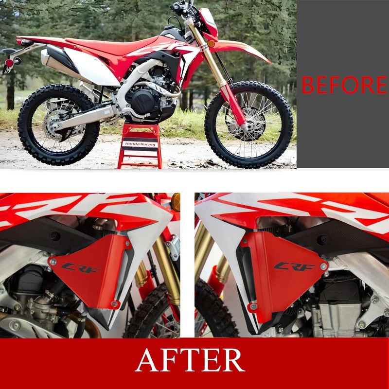 CRF450L Radiator Braces Compatible with CRF 450L CRF450RL CRF450X 2019-2024