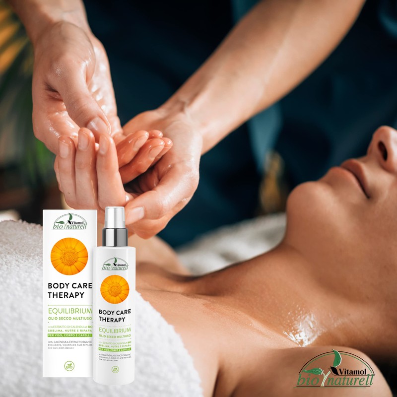 Vitamol Bio Naturell Equilibrium Mehrzweck-Trockenöl für Gesicht, Körper und Haare