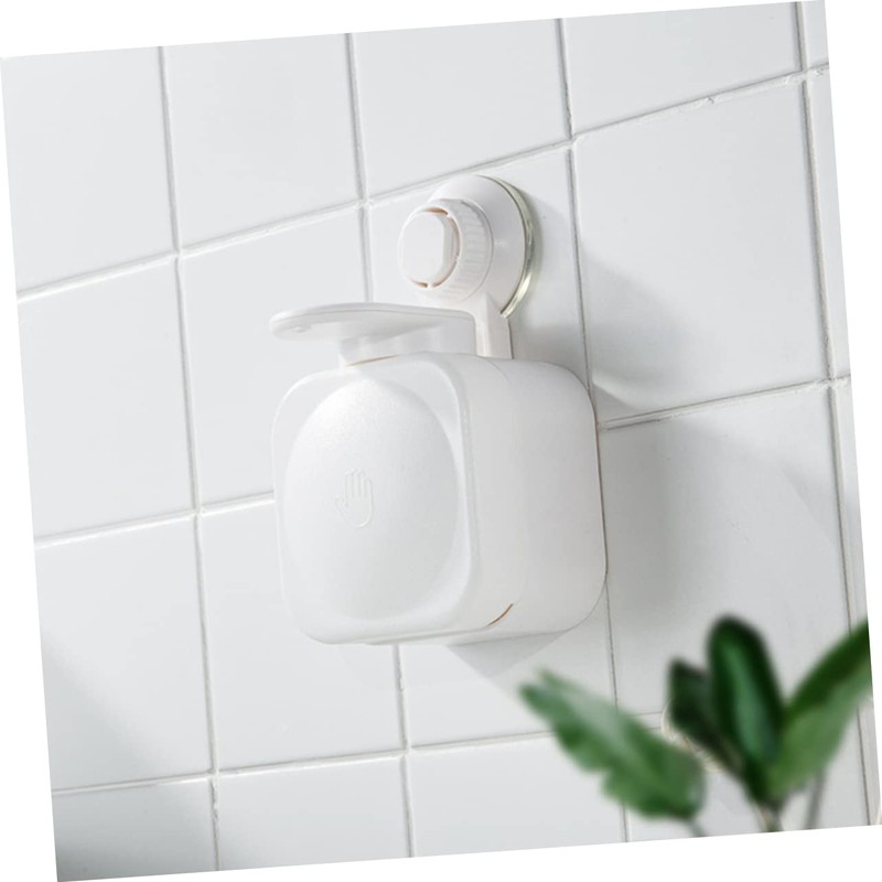 Alipis Wall Mounted Soap Dispenser Cup Easy Install Shampoo Wash