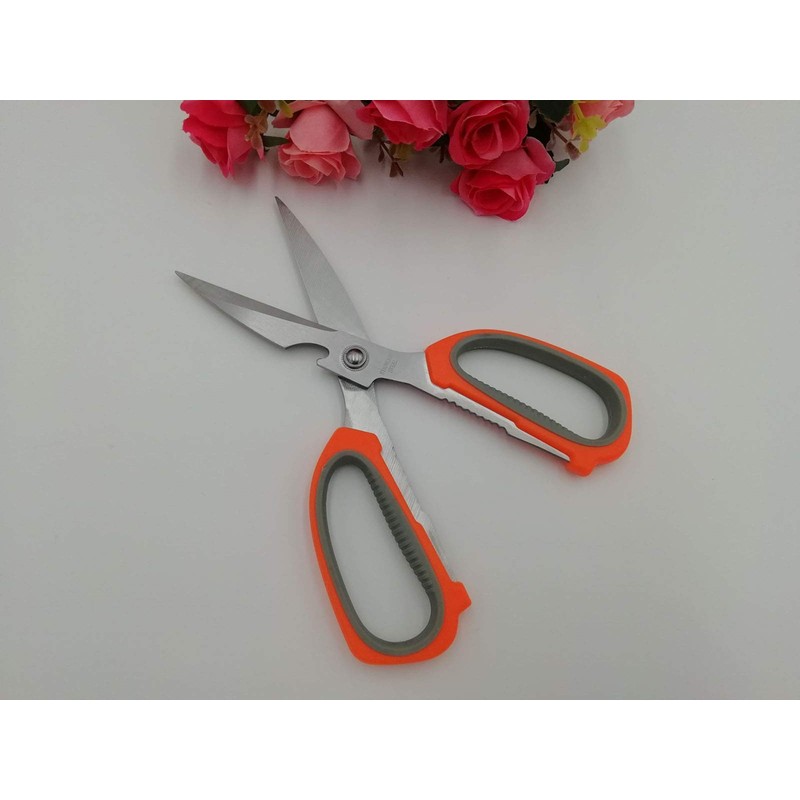 Accod Kitchen Scissors Stainless Steel Multi-Function Kitchen Scissors Household Strong