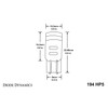 194 LED Bulb HP5 LED Warm White Single Diode Dynamics