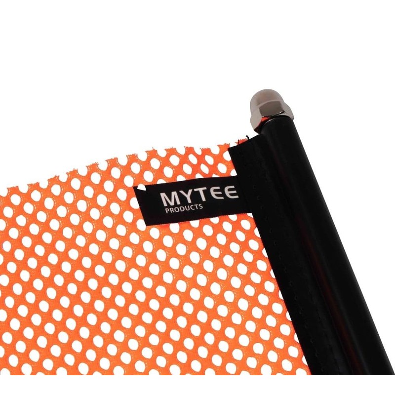 Mytee Products EZ Mount Warning Flag Orange 18" x 18"