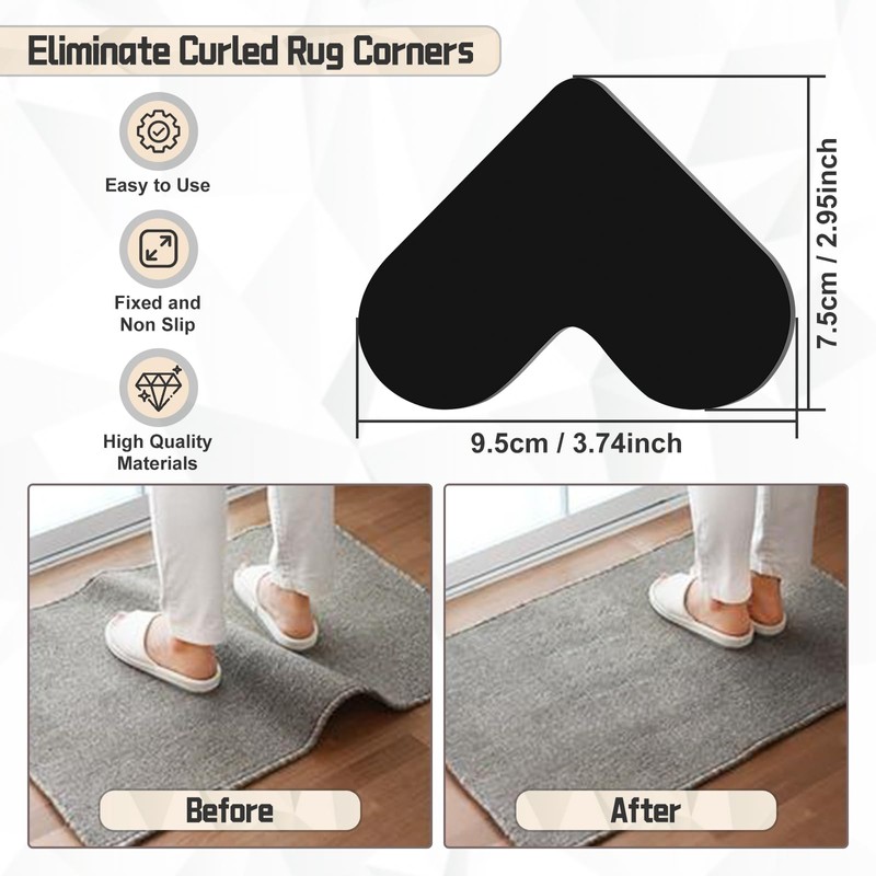 UCINNOVATE 20X Rug Gripper, Non-Slip Rug Pads, Rug Gripper for