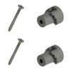 Masterpart Dishwasher Decor Door Bracket Screw Fixing Kit To Fit