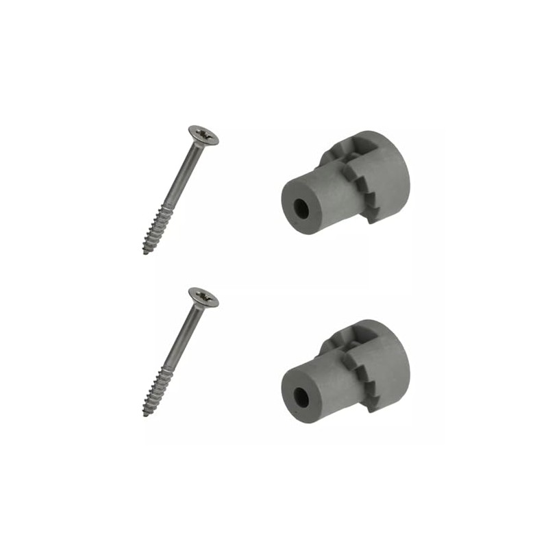 Masterpart Dishwasher Decor Door Bracket Screw Fixing Kit To Fit