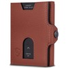 VON HEESEN Slim Wallet with RFID Protection, for Men and