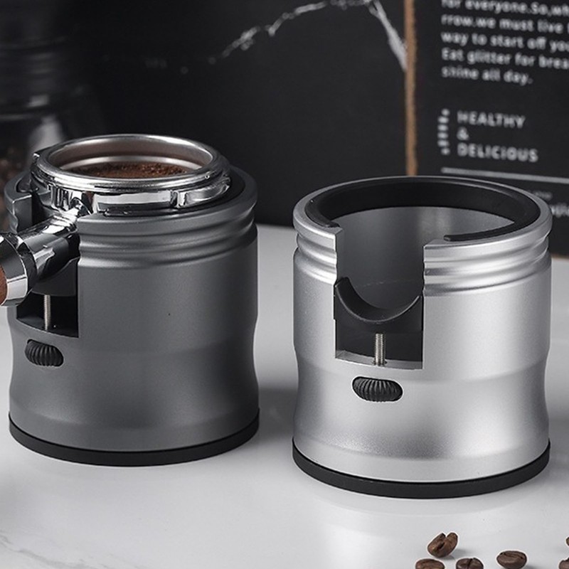 Coffee Portafilter Holder Adjustable Height Universal Easy To Install Round
