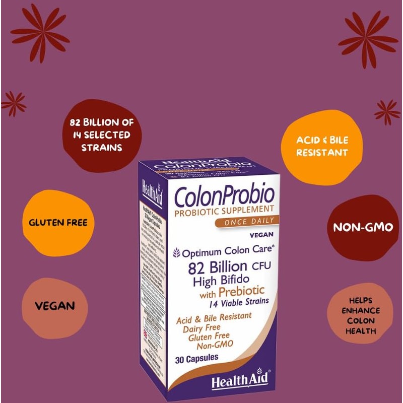 ColonProbio 82 mil millones, 14 cepas, una vez al día,