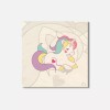 Unbranded My Little Pony 4'' X 4'' Square Wooden Coaster