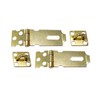 QCAA Safety HASP with Fixed Staple Steel Construction 2-1/2" Inch,