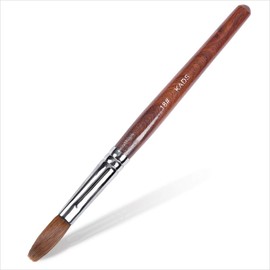 Kads Kolinsky Acrylic Nail Brush Rosewood Nail Art Manicure Tool